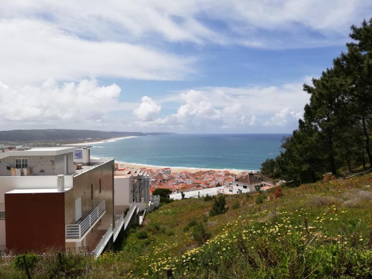 Apartamento Com Vista Mar Nazare Bagian luar foto